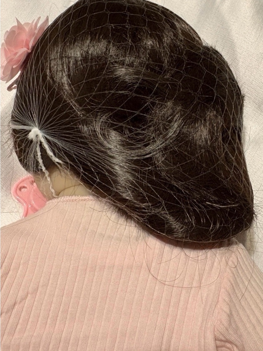 Reborn Beautiful Toddler 22” Girl Long Brown Hair - Picture 7 of 13